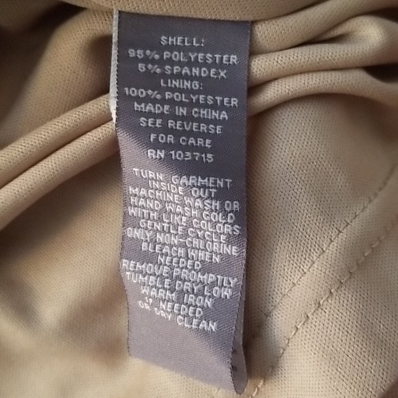 Sharagano NWT Cafe Colored Dress in Size 22W - Picture 11 of 11